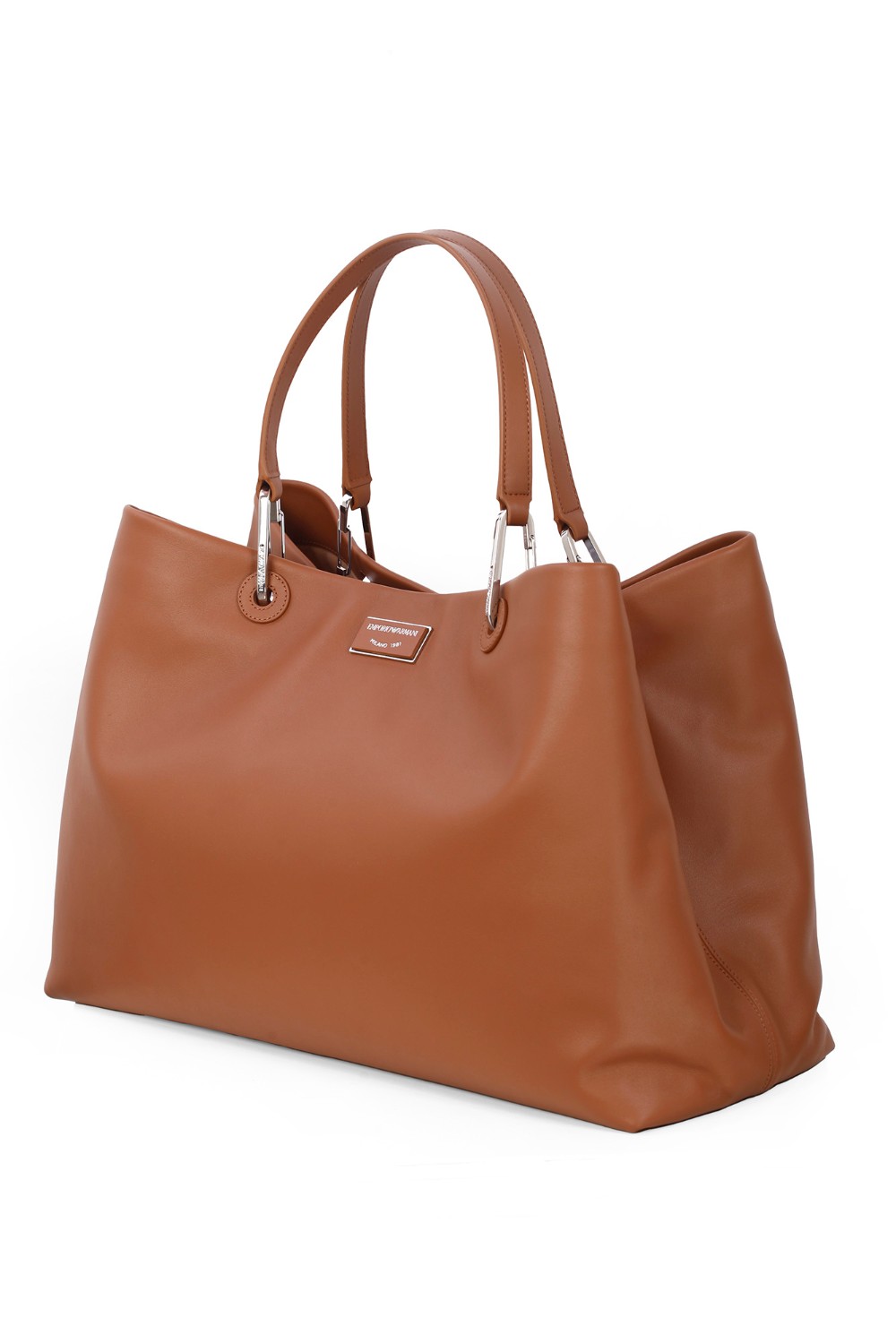 shop EMPORIO ARMANI  Borsa: Emporio Armani shopper grande MyEA in pelle ecologica Armani Sustainability Project.
Tasca interna con zip.
Manici.
Doppio scomparto intero.
Dimensioni: 49x31x19cm.
Composizione: 100% Pelle di bovino.
Fabbricato in Cina.. Y3D219 Y478E-80009 number 3436269